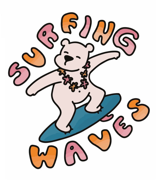 "SURFING WAVES"